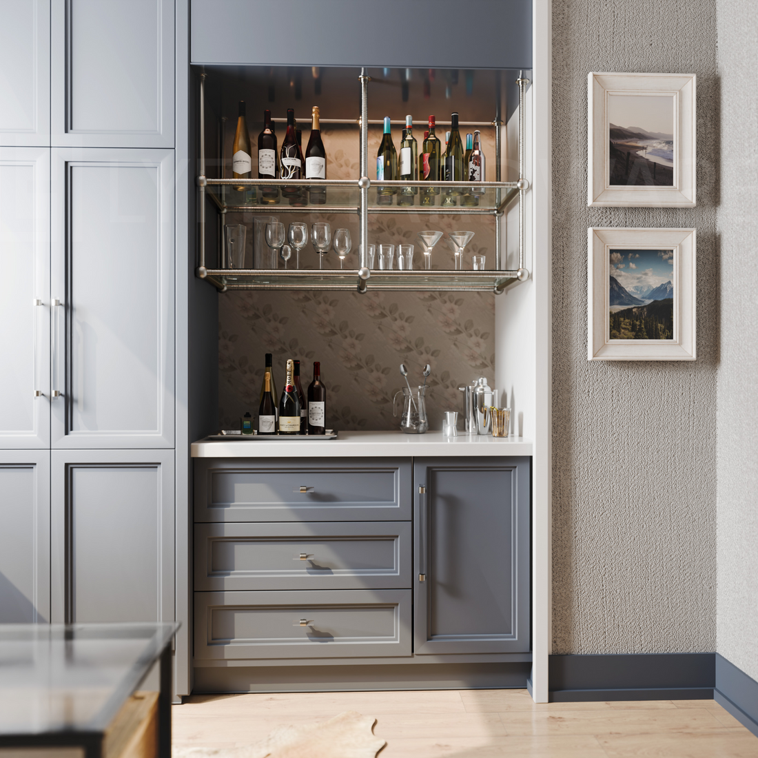 <strong>Explore Custom Shelving</strong>