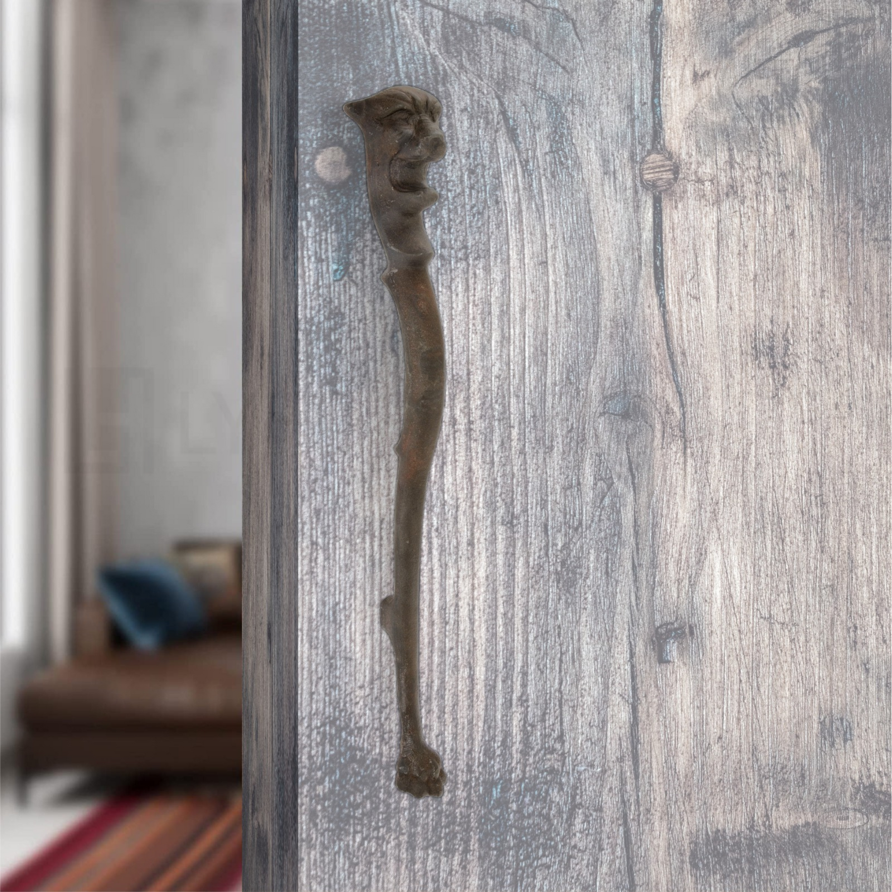 Panther- Iron Door Pull Handle