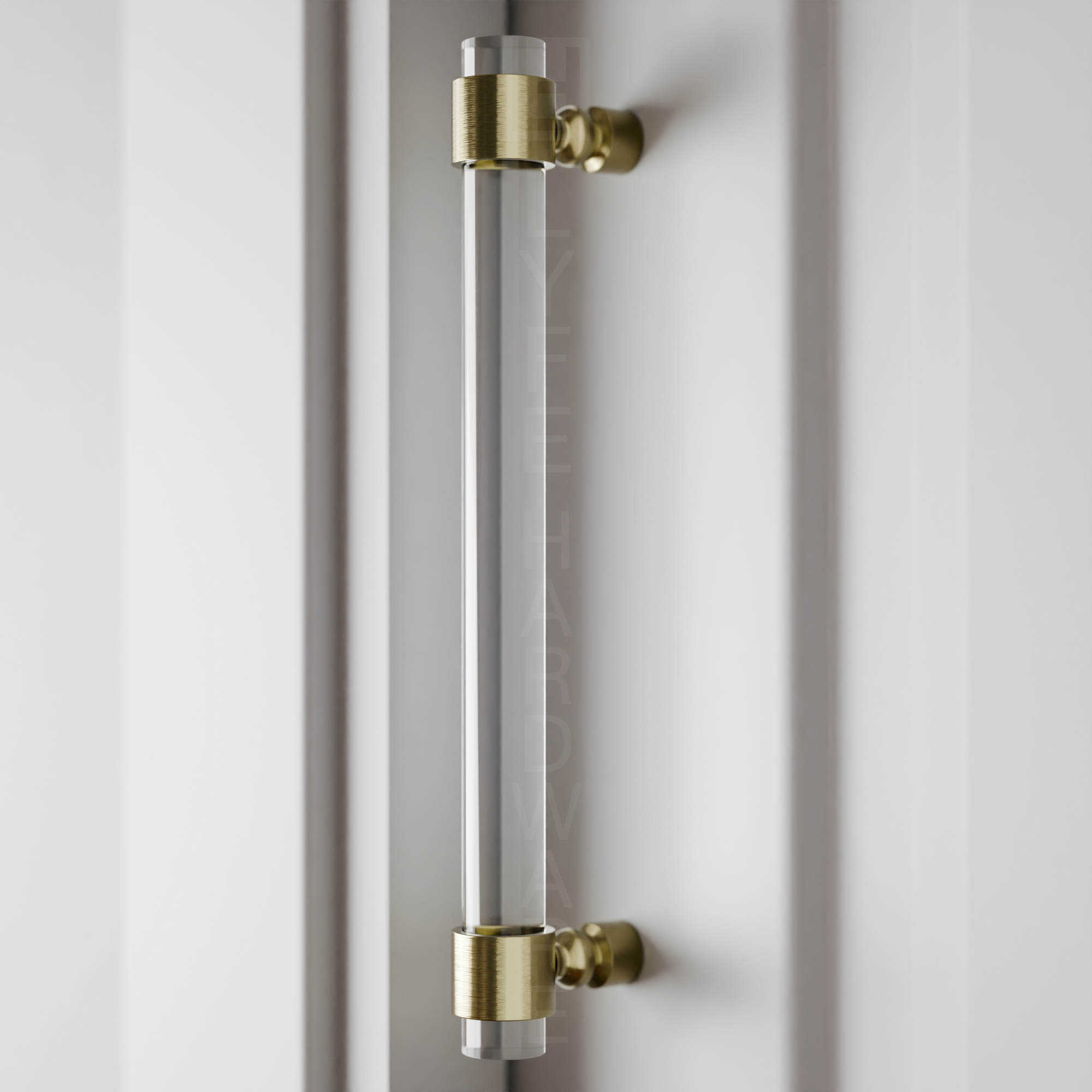 Back to Back Acrylic Door Pull