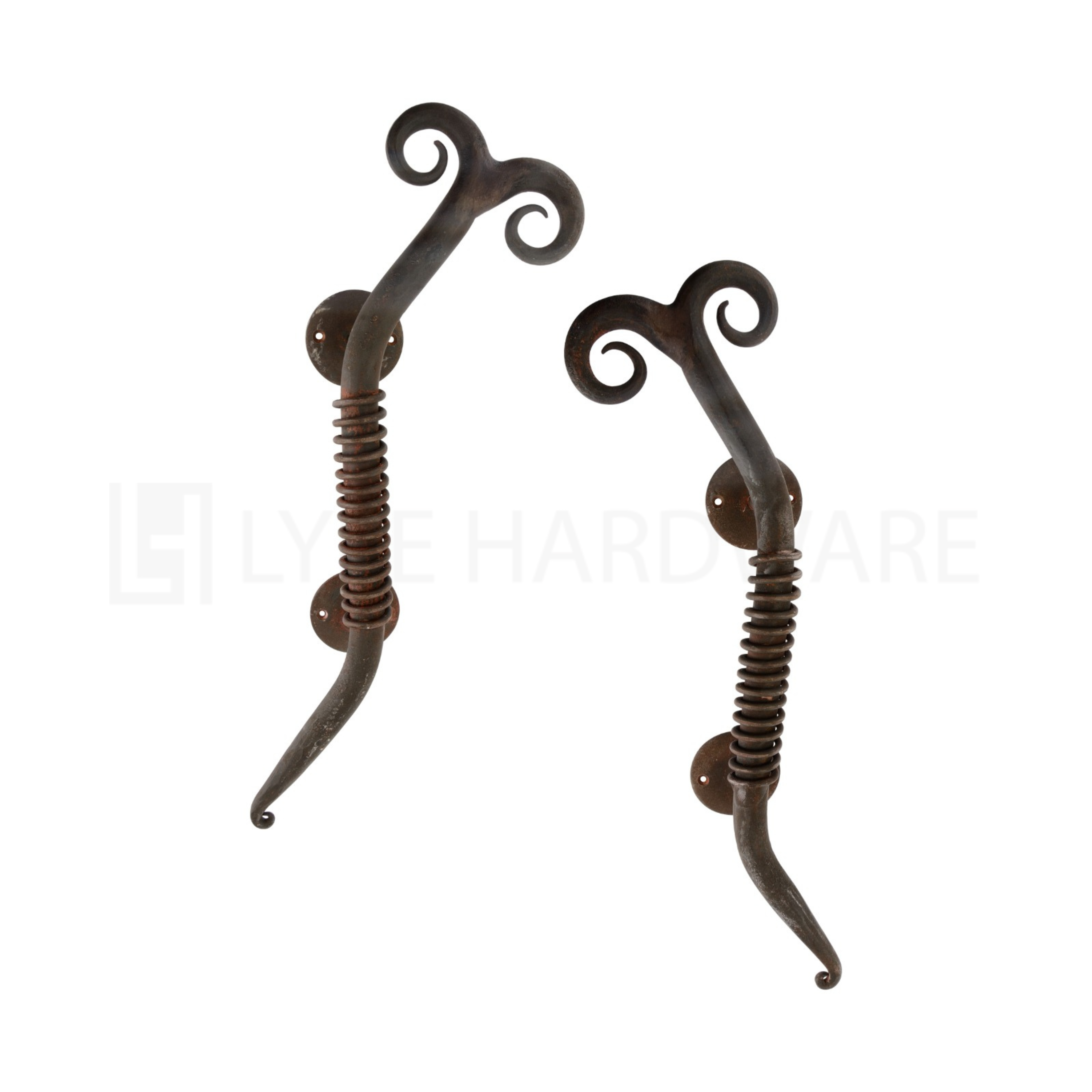 Bull Horn- Iron Door Pull Handle