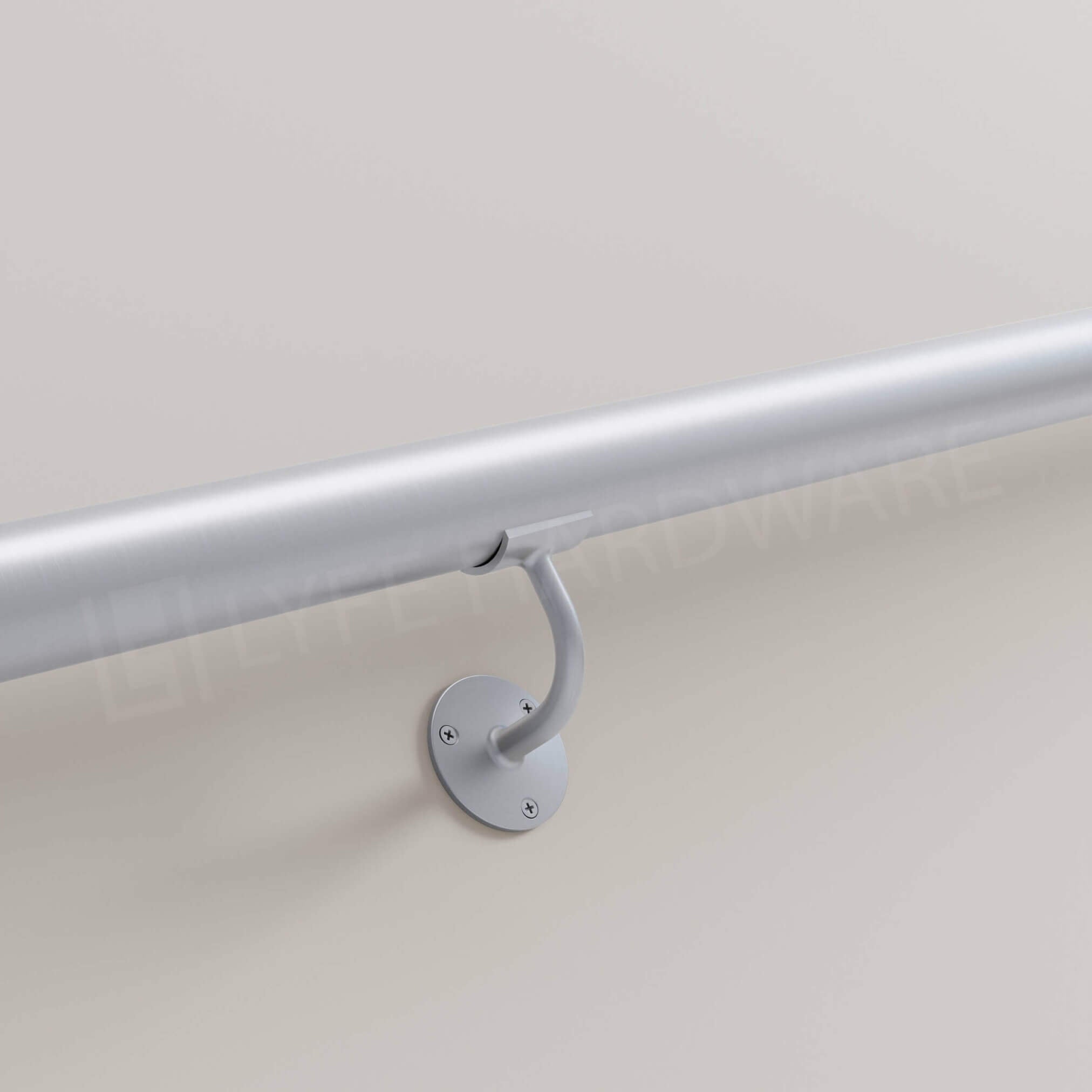 Custom Brushed Stainless Steel Handrail Kit (with End Caps)