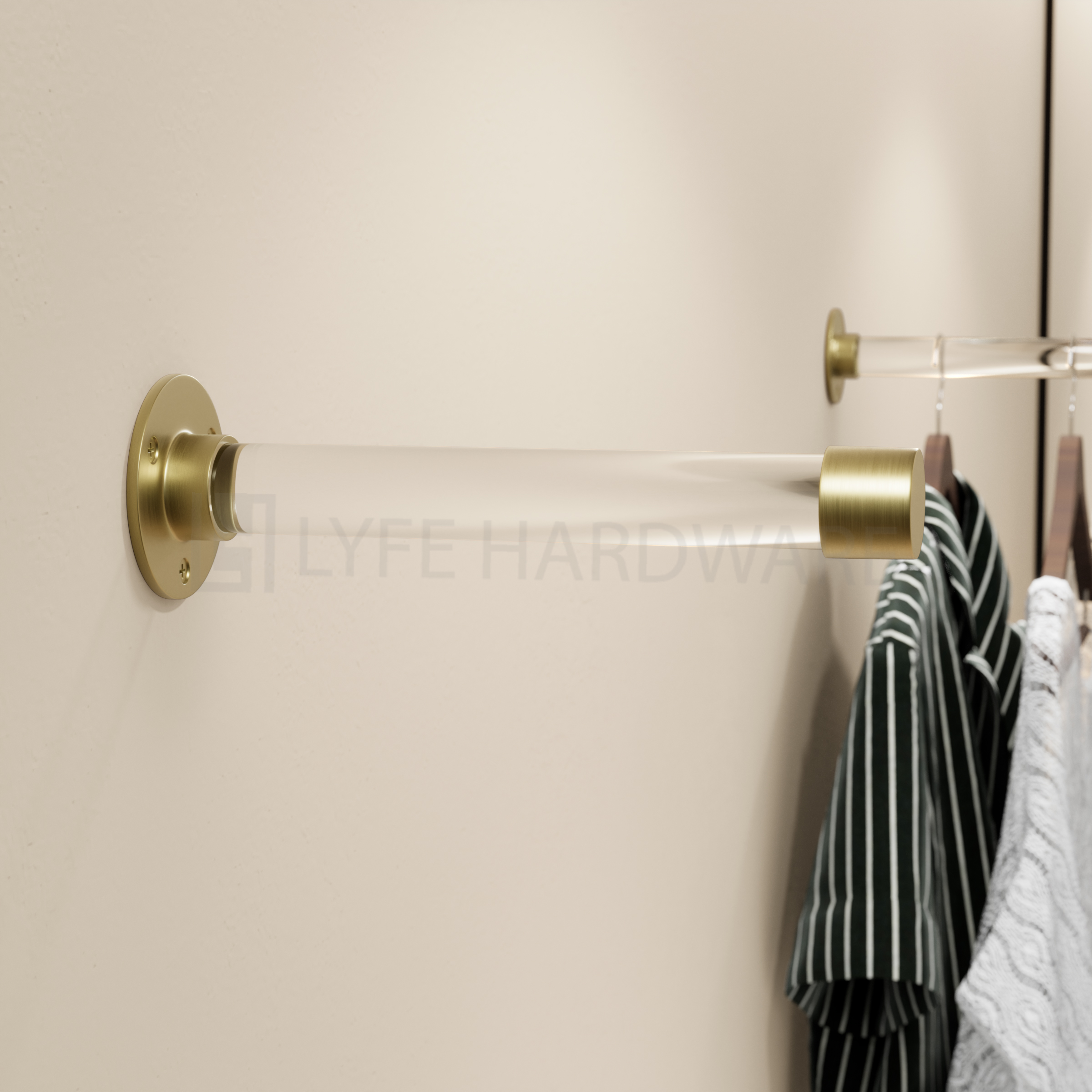 Acrylic Lucite Projection Hook