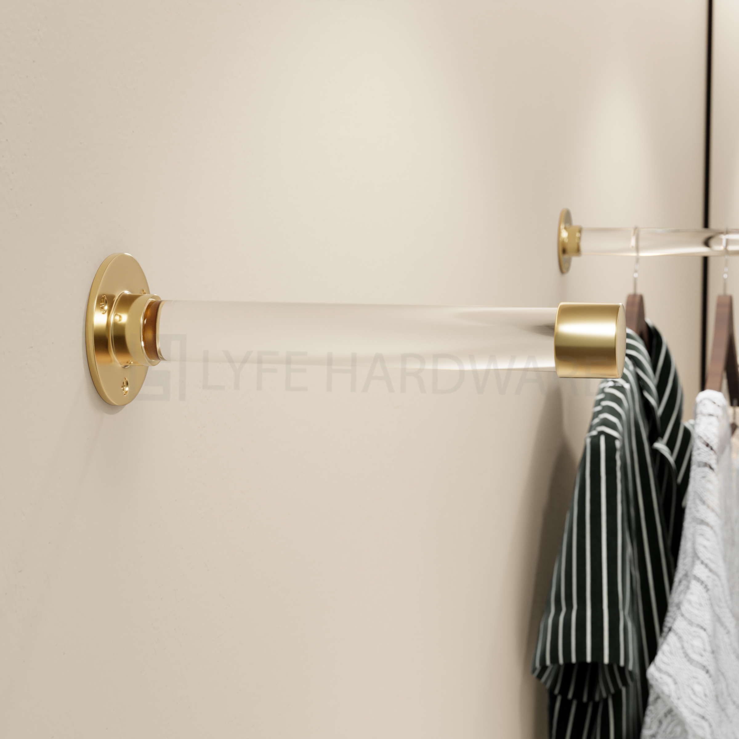 Acrylic Lucite Projection Hook