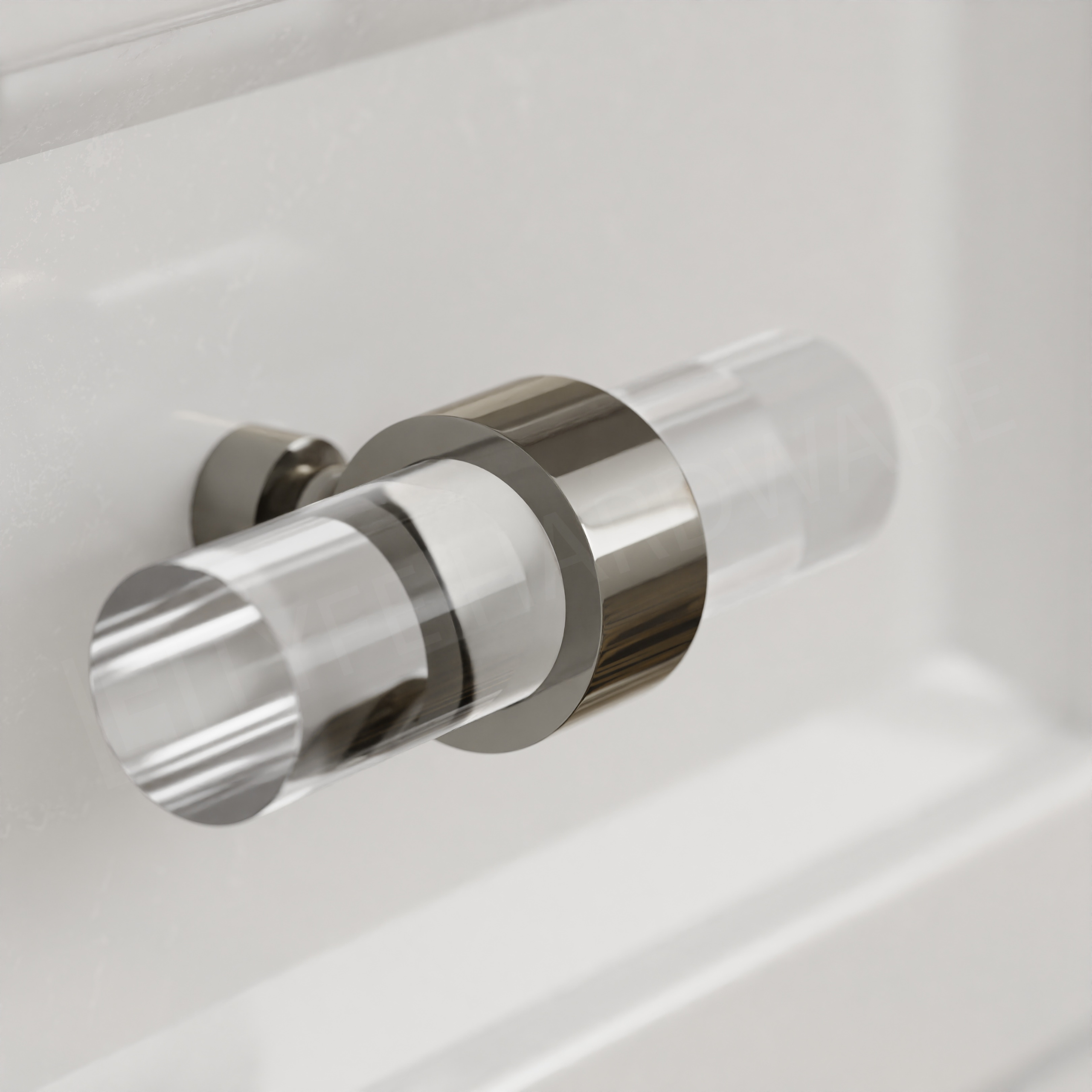 Acrylic Crown Drawer Pull