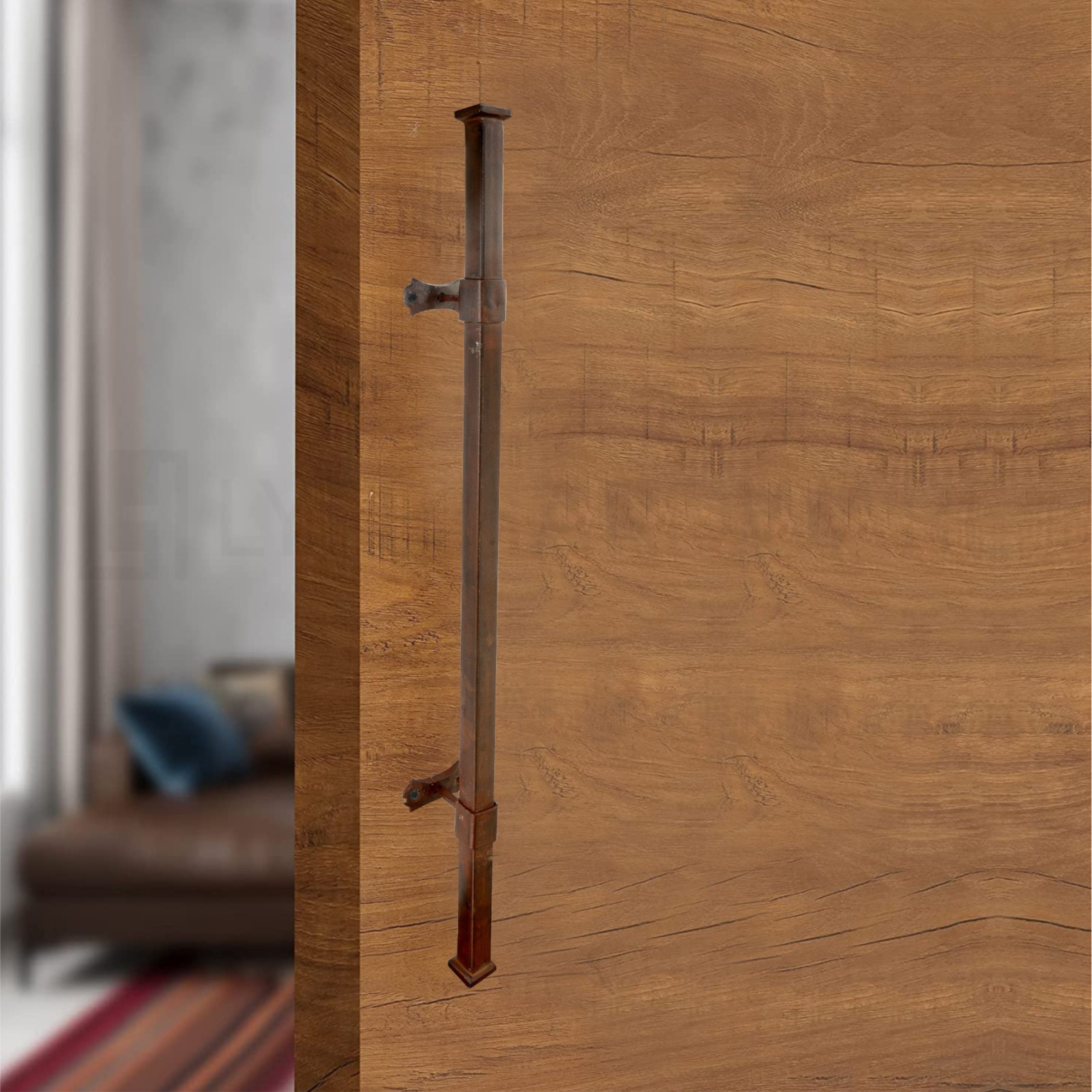 Pyramid- Iron Door Pull Handle
