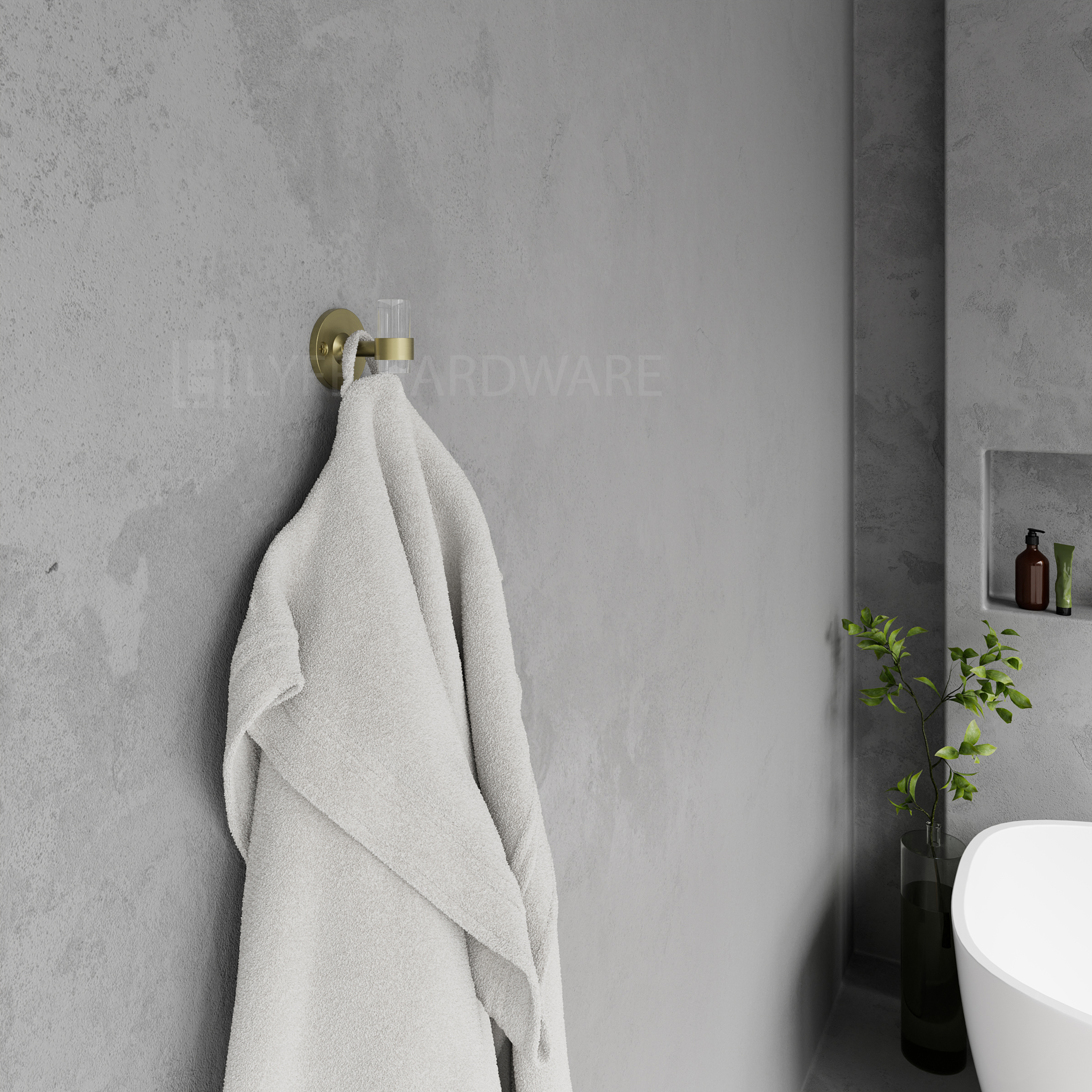 Acrylic Lucite Robe Hook