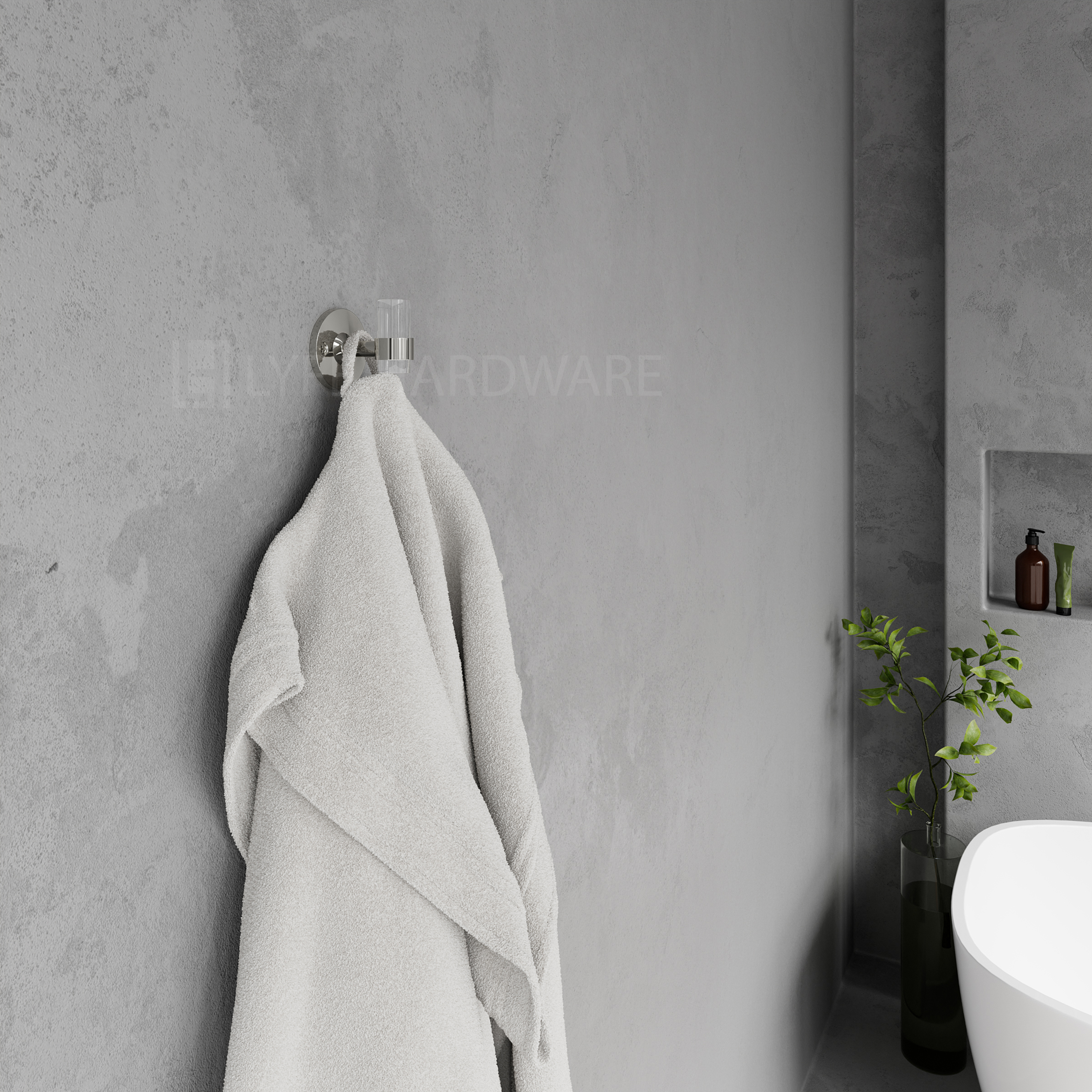 Acrylic Lucite Robe Hook