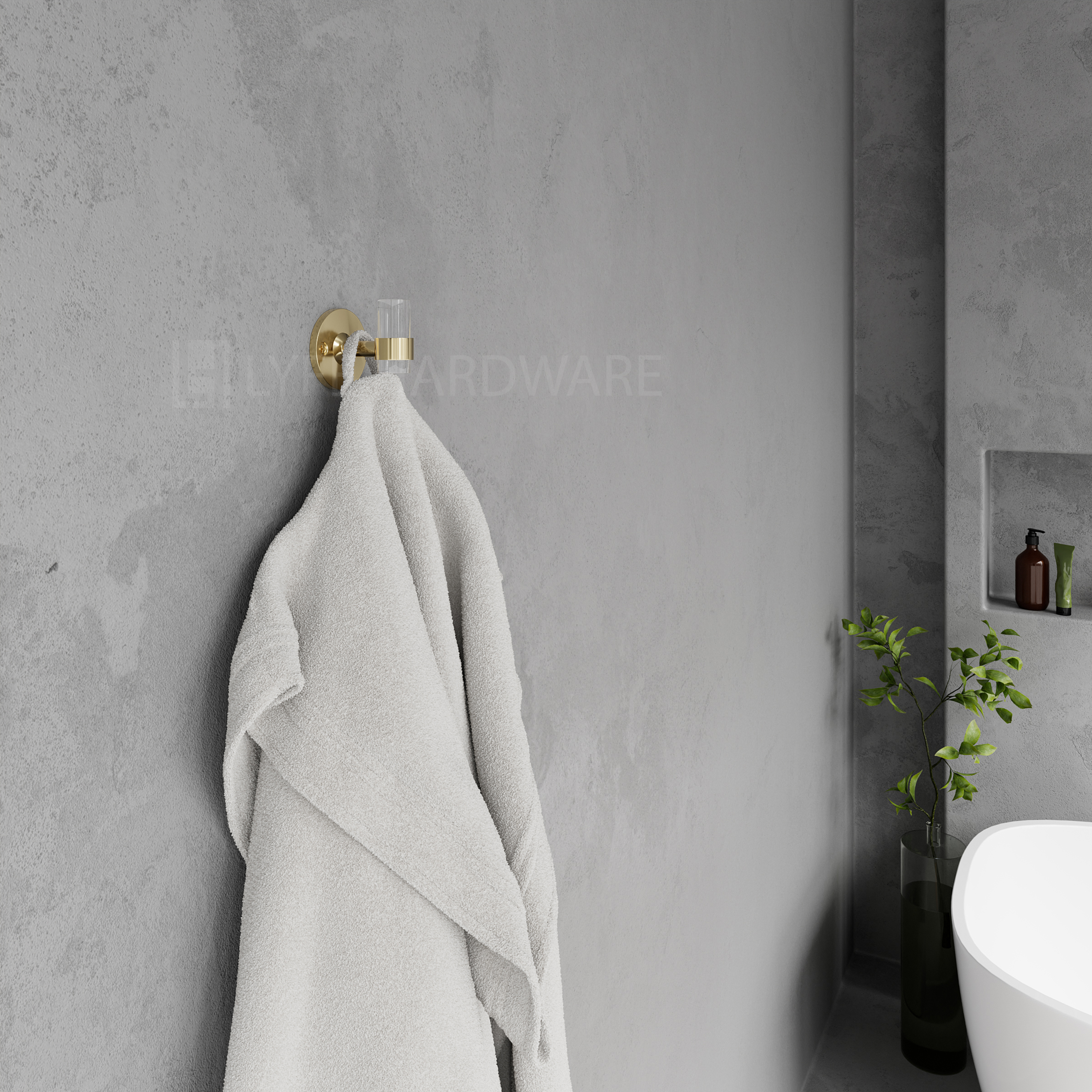 Acrylic Lucite Robe Hook