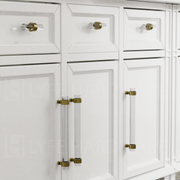 Acrylic Crown Drawer Pull