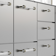 Acrylic Straight Drawer Pull