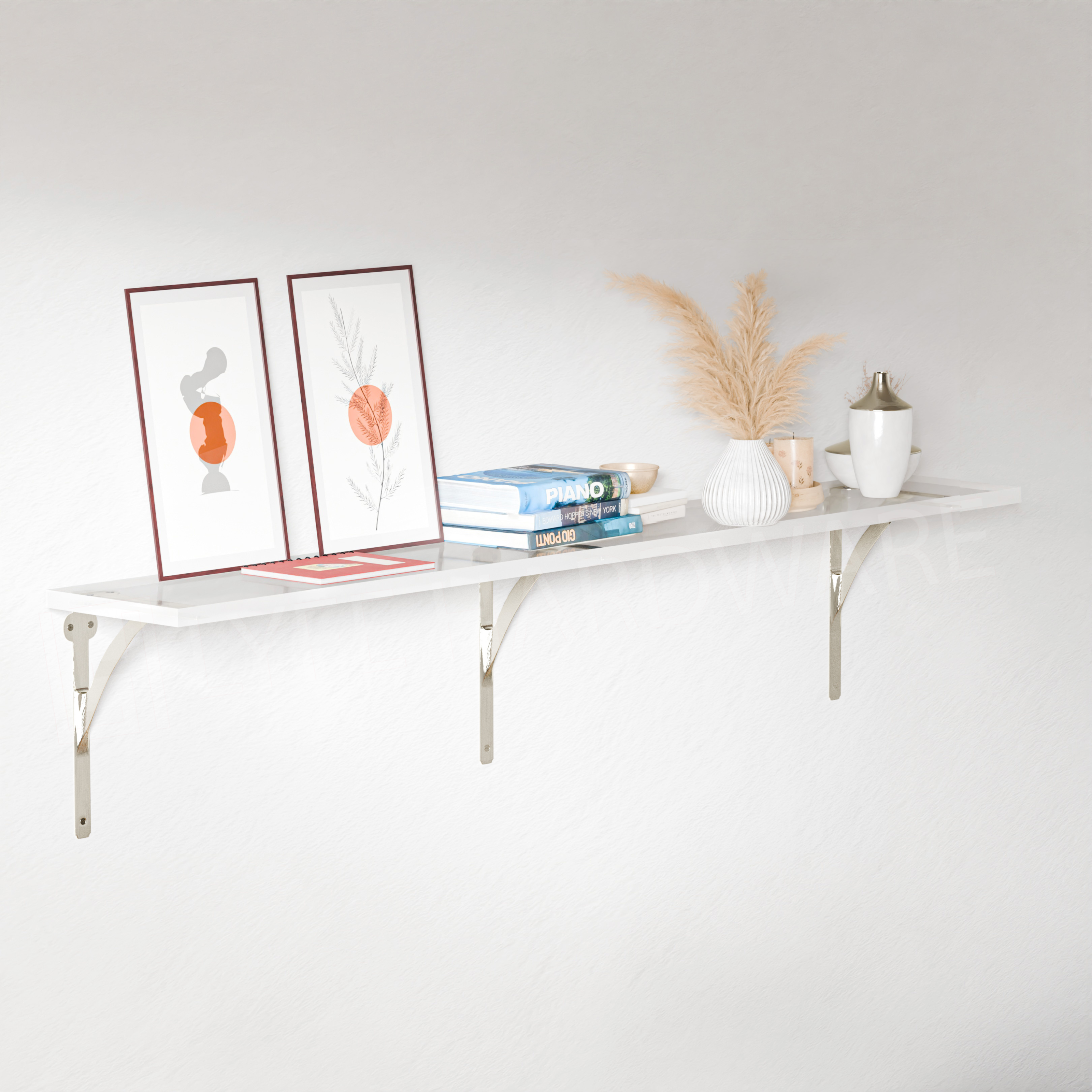 Acrylic Lucite Shelf Rack