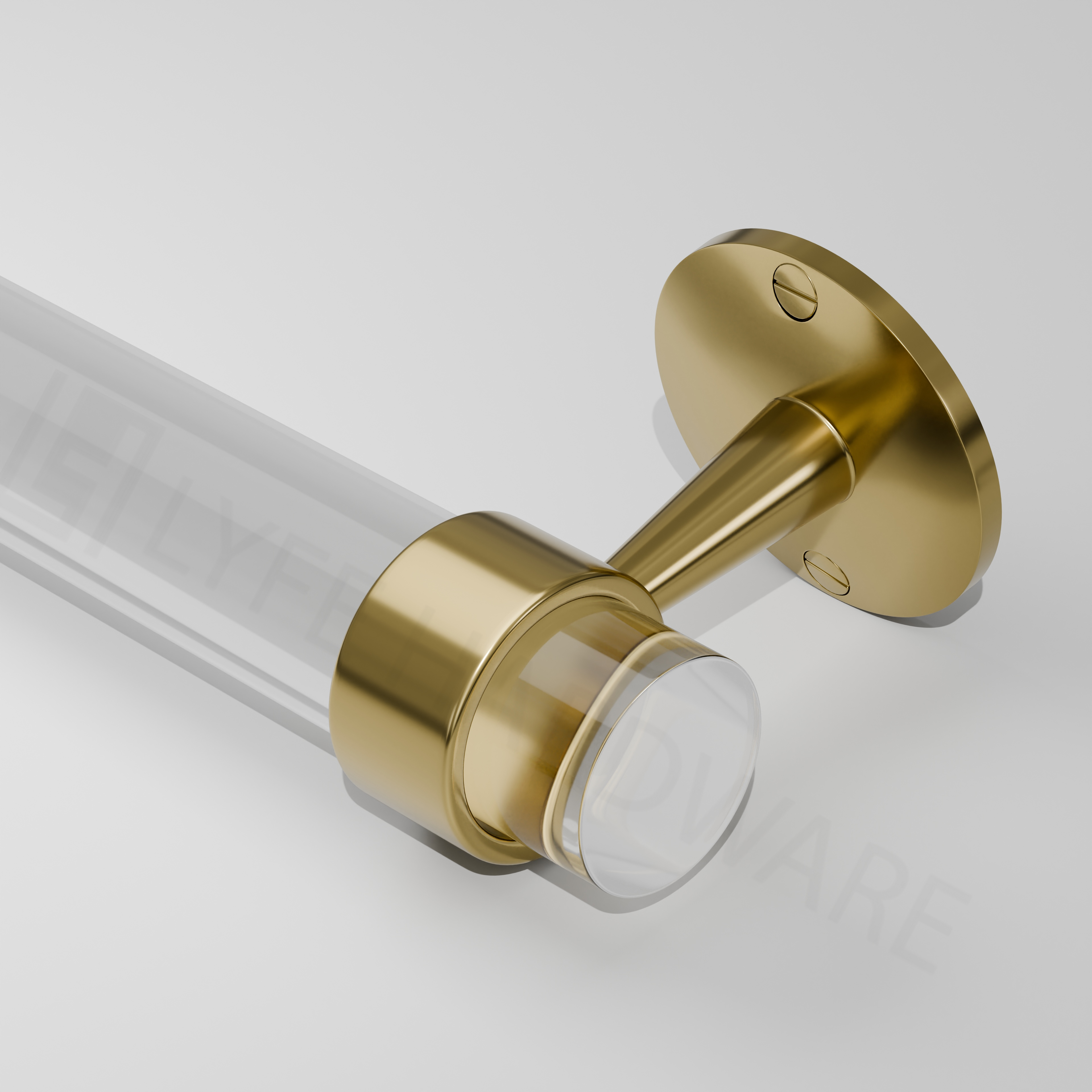 Deco Acrylic Towel Bar