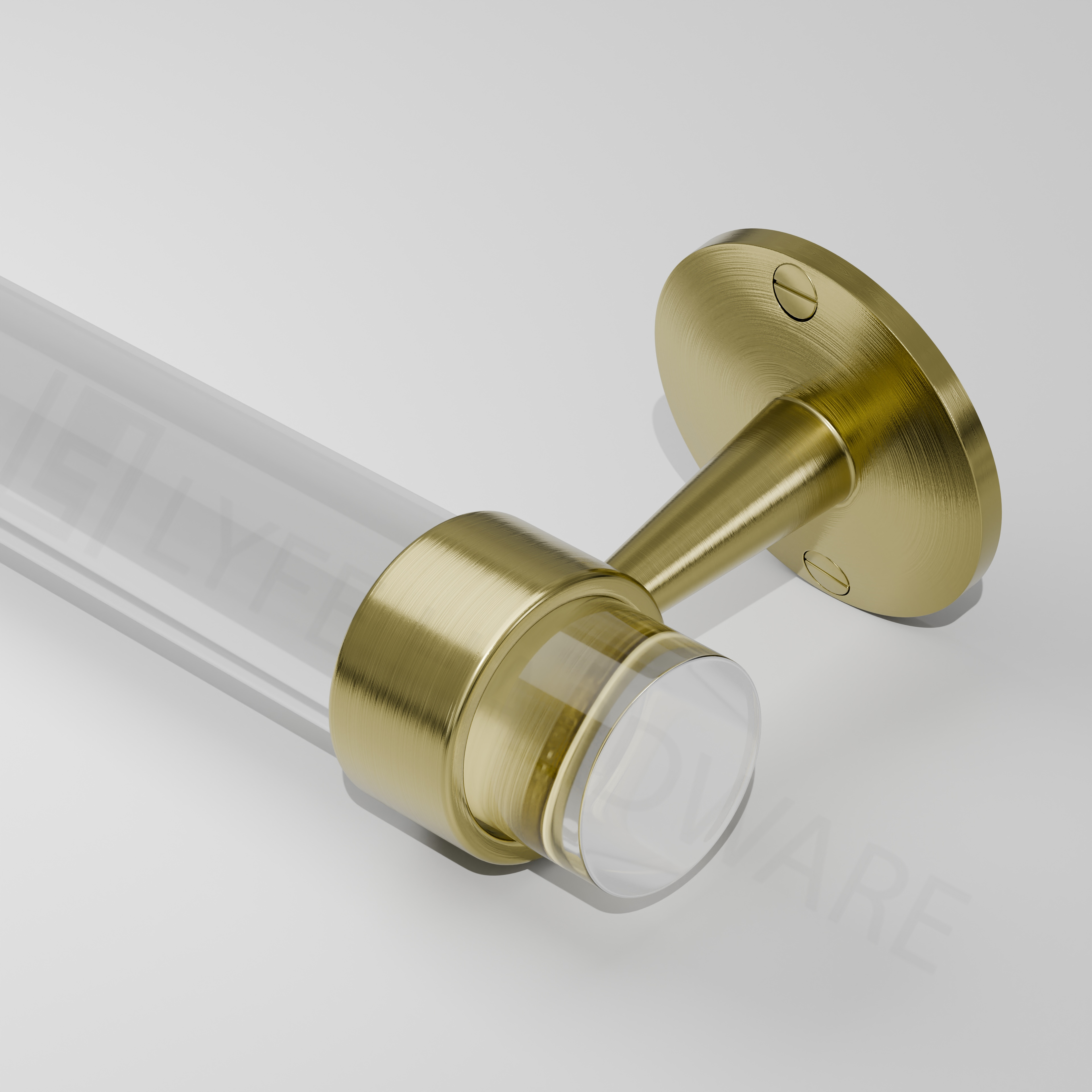 Deco Acrylic Towel Bar
