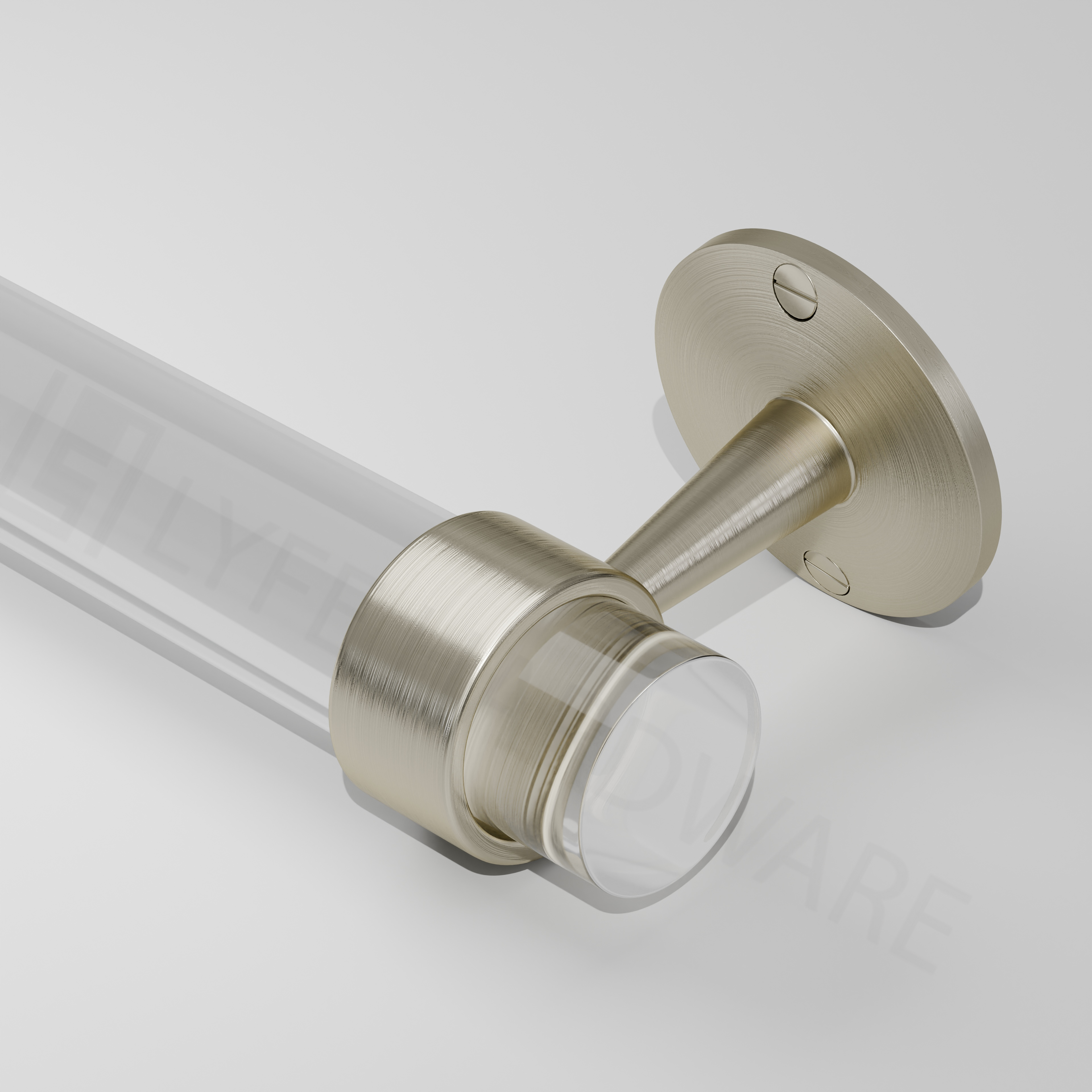 Deco Acrylic Towel Bar