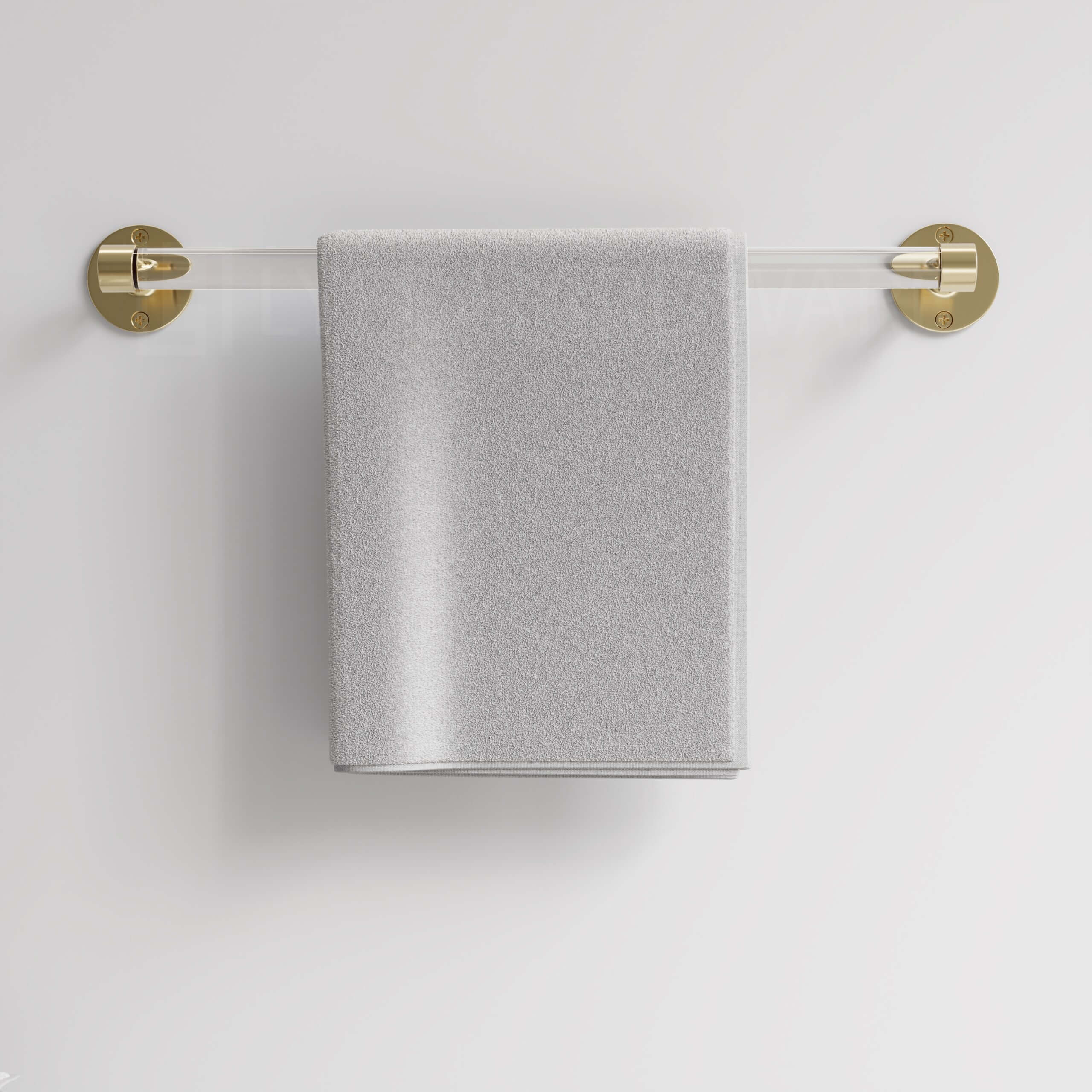 Deco Acrylic Towel Bar