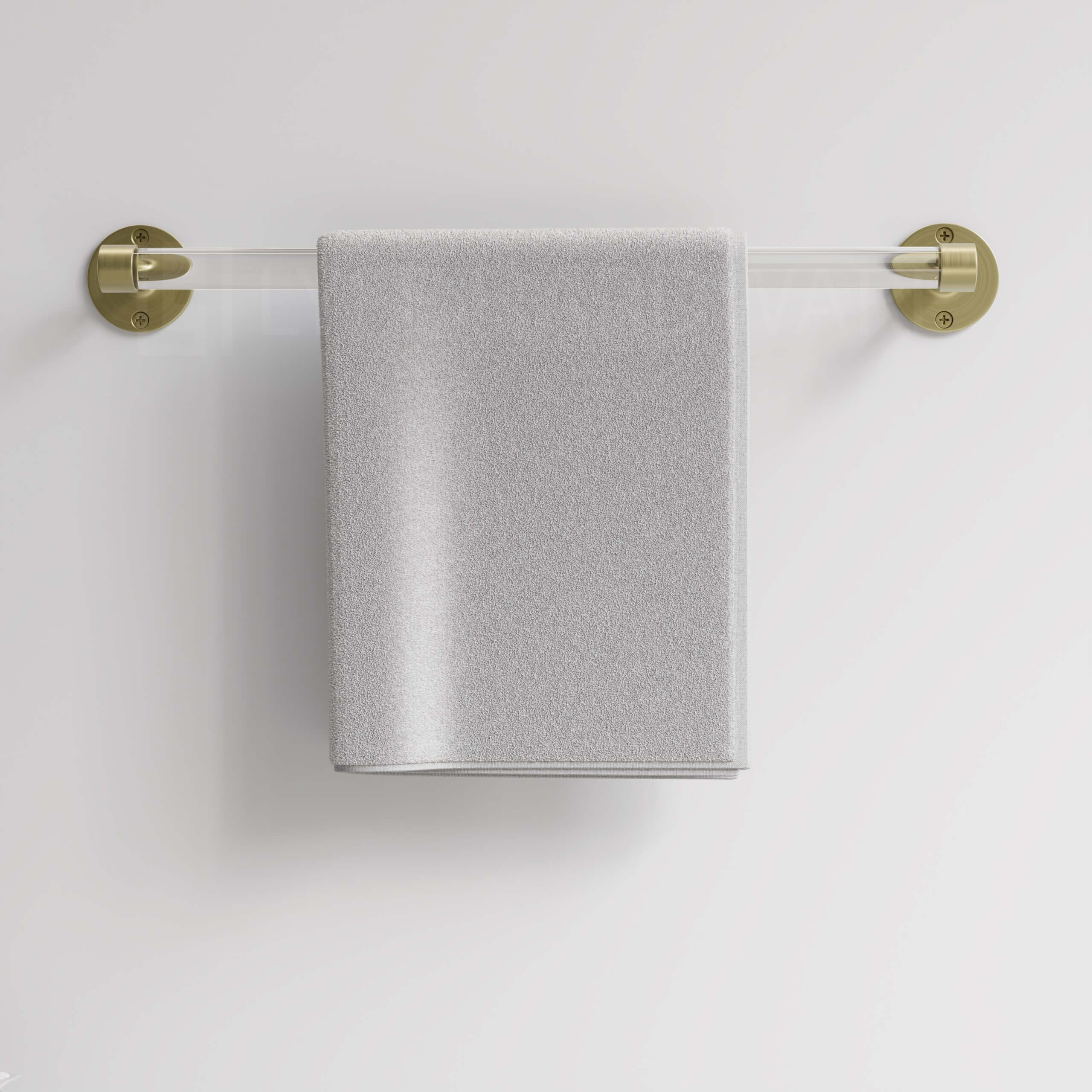 Deco Acrylic Towel Bar