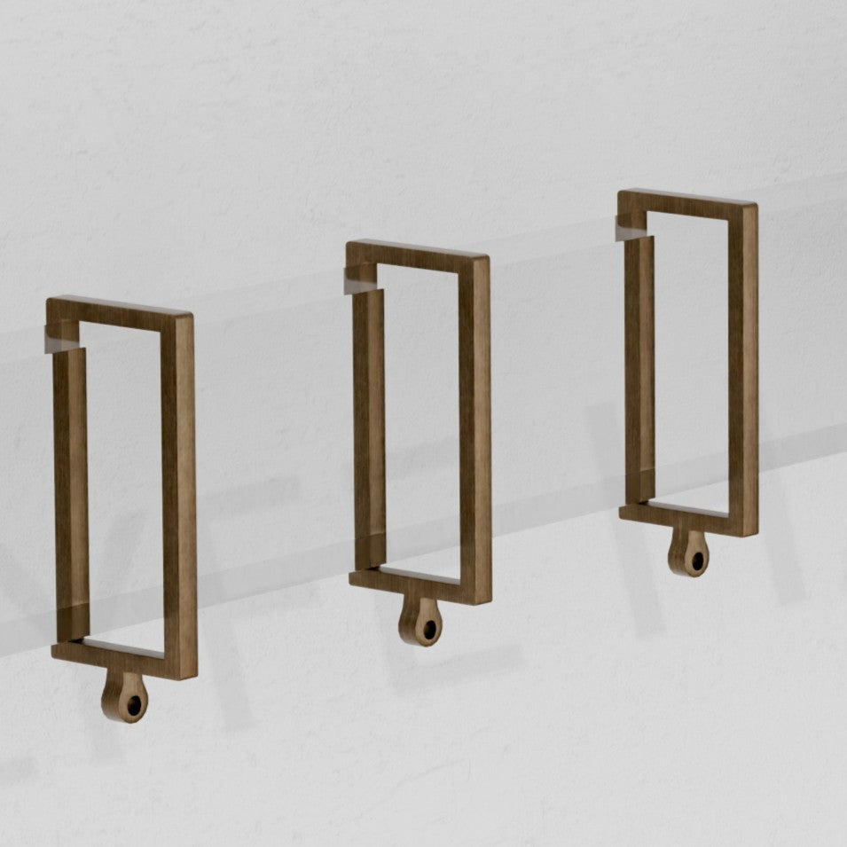 Rectangular Curtain Rings