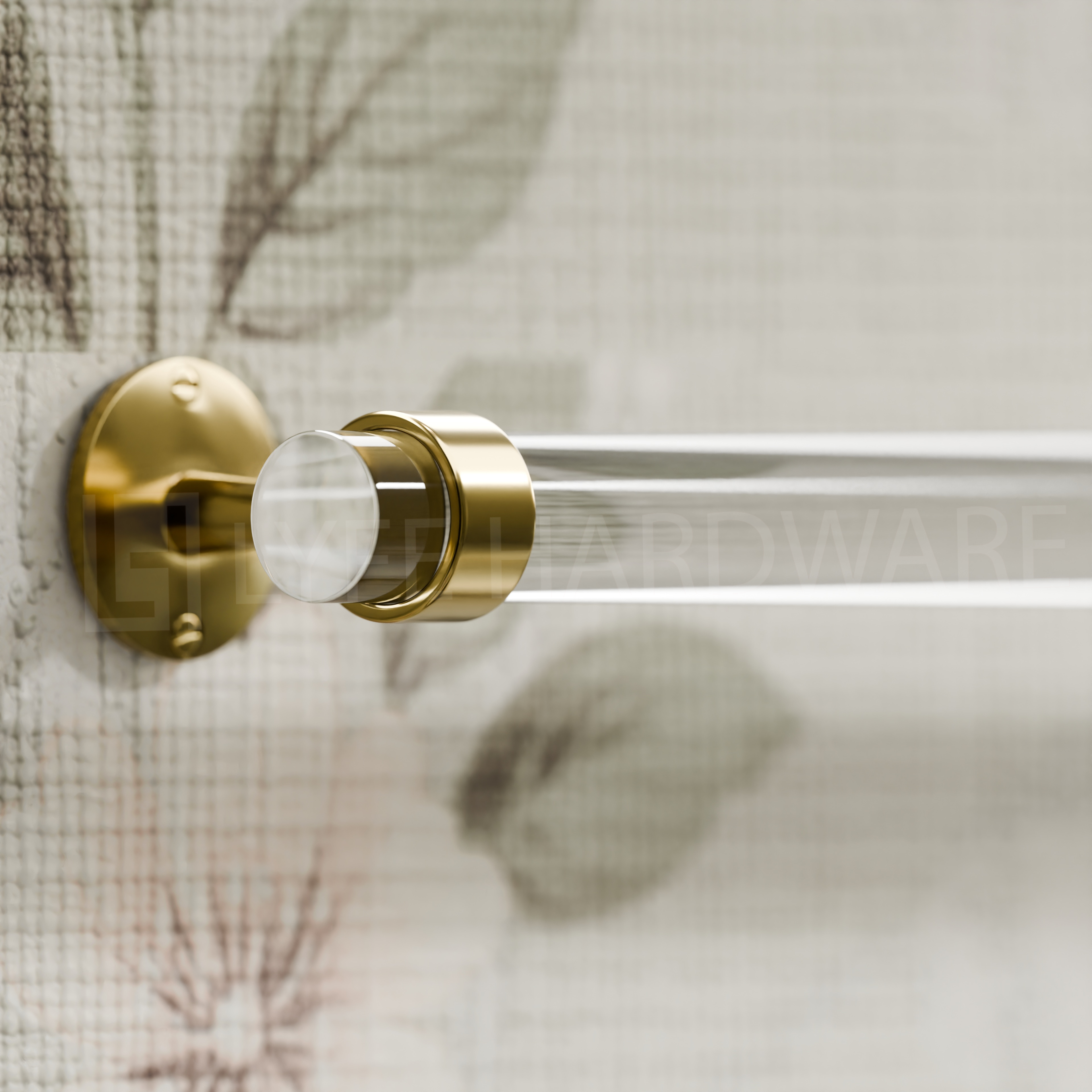 Deco Acrylic Towel Bar