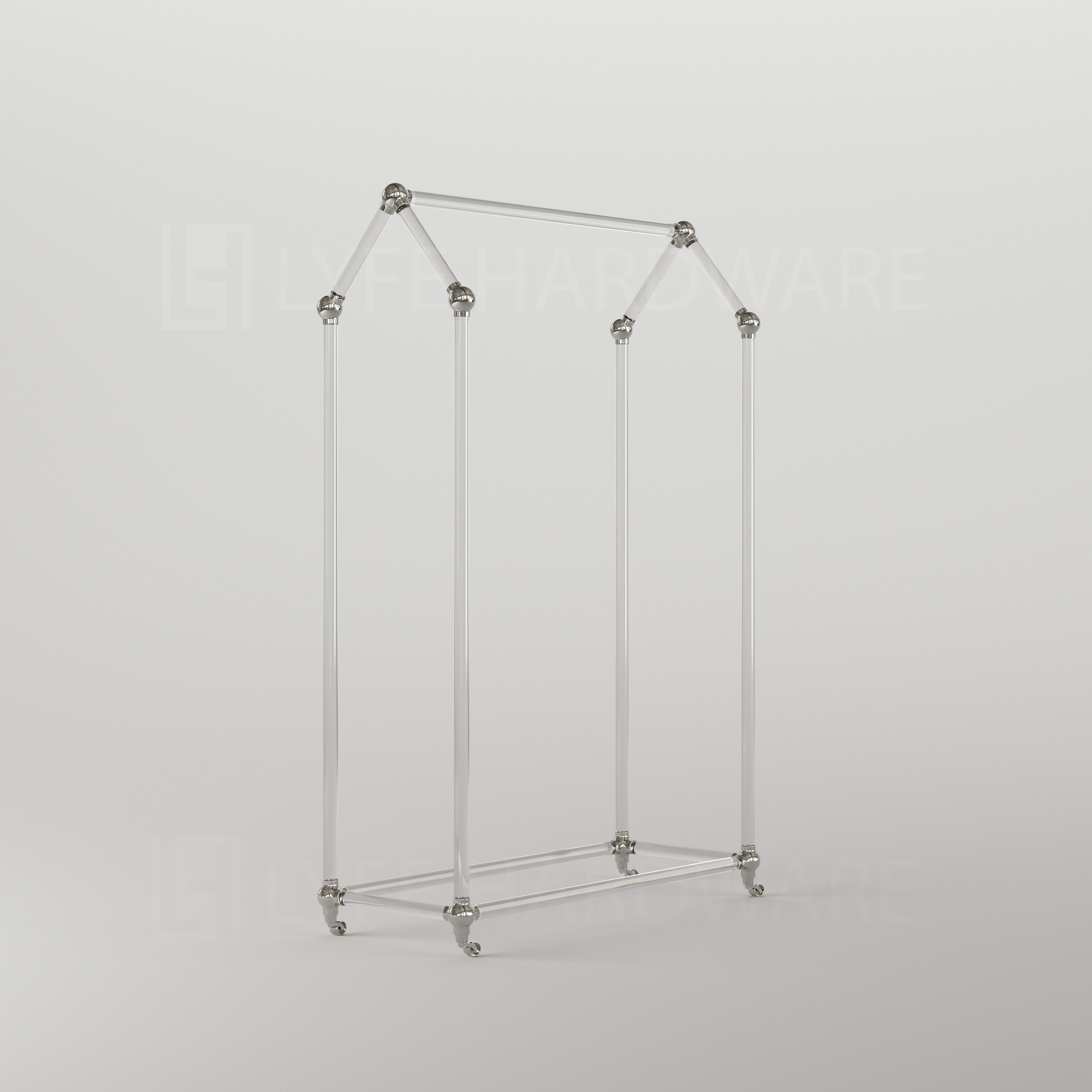 Acrylic Rolling Rack